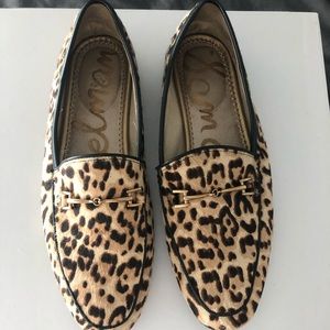 Sam Edelman leopard loafers